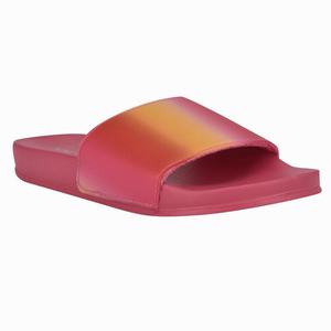 Nine West Sandbar Flat Slippers Roze/Geel Nederland | BVI-713026